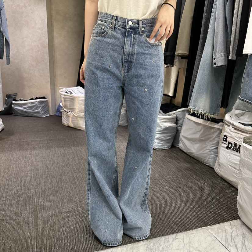 VINTAGE VIBE東大門實拍女士新款休閑熱賣真品推薦牛仔褲VINTAGE VIBE牛仔褲