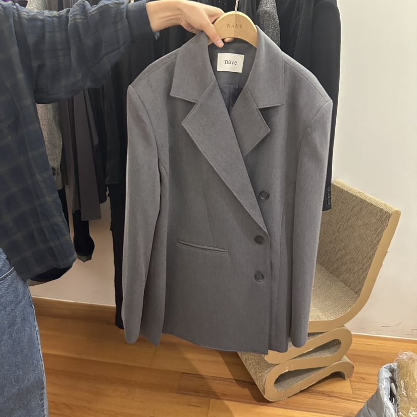 NAVE東大門代購女士新品推薦熱賣真品時尚西裝西服不含圍巾nave西裝/西服