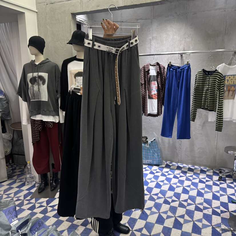 AMOUR東大門代購女裝新款休閑真品熱賣時尚休閑褲不含腰帶AMOUR休閑褲