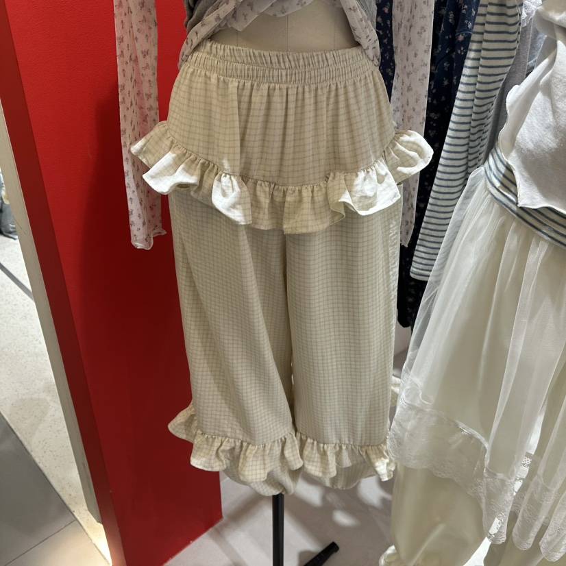 MINI UNNI韓國直郵女裝新款時尚休閑真品熱賣推薦休閑褲MINI UNNI休閑褲