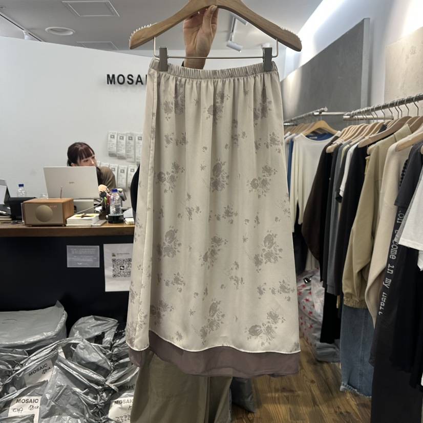 MOSAIC東大門實拍女裝新品人氣熱賣時尚推薦半身裙中短裙MOSAIC半身裙/中短裙