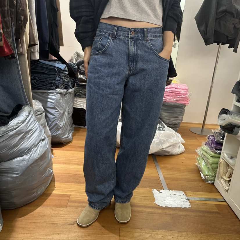 NAVE東大門直郵女裝新品時尚人氣休閑推薦職業熱賣牛仔褲nave牛仔褲
