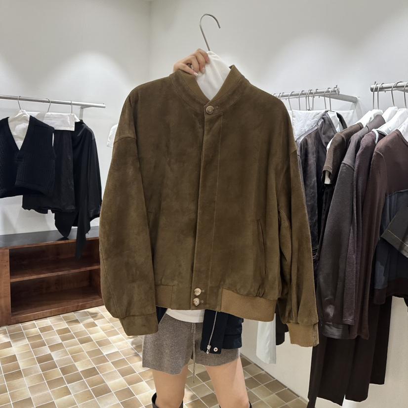 MYNAMEIS/AIME HOPE MAKE韓國直郵女裝新品時尚夾克麂皮MYNAMEIS/AIME HOPE MAKE夾克