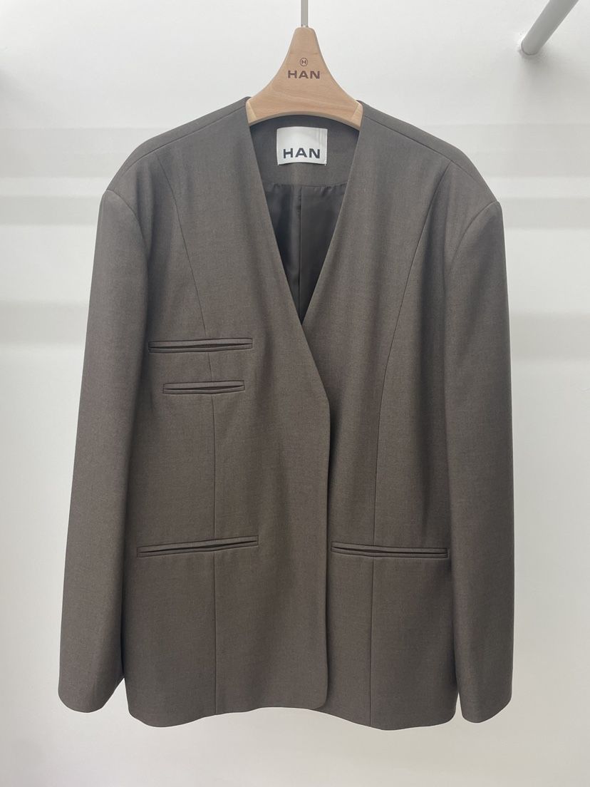 HAN韓國代購女裝新品熱賣推薦人氣時尚休閑真品西裝西服HAN西裝/西服