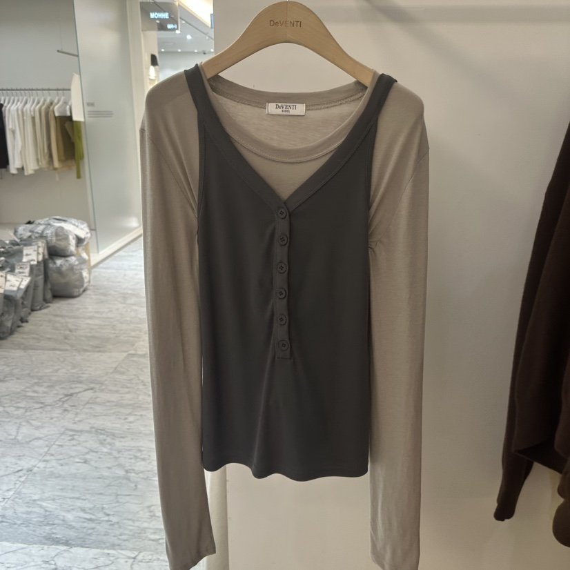 DE VENTI韓國直郵女裝新品時尚真品人氣吊帶背心不含內搭De VENTI吊帶/背心