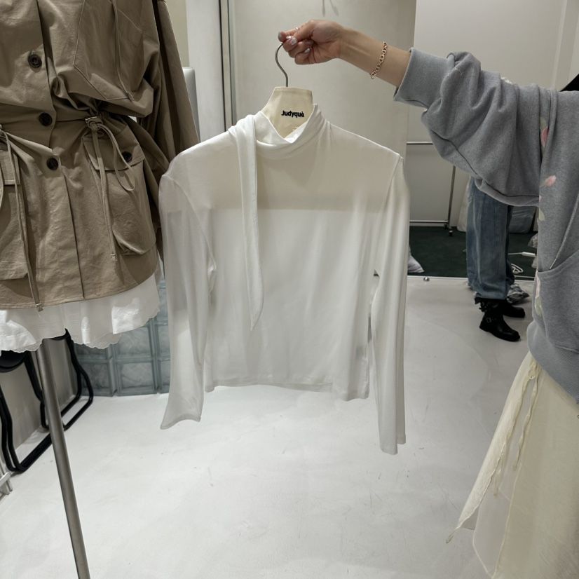 JUDYQUE東大門代購女裝新品推薦熱賣時尚真品休閑襯衫蕾絲衫JUDYQUE襯衫/蕾絲衫