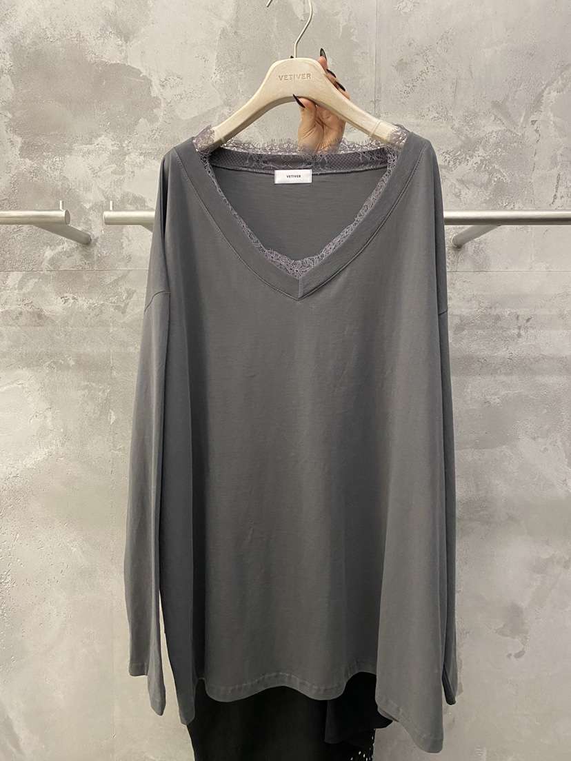THE VETIVER-A東大門直郵女士新款熱賣人氣休閑長袖T恤VETIVER長袖T恤