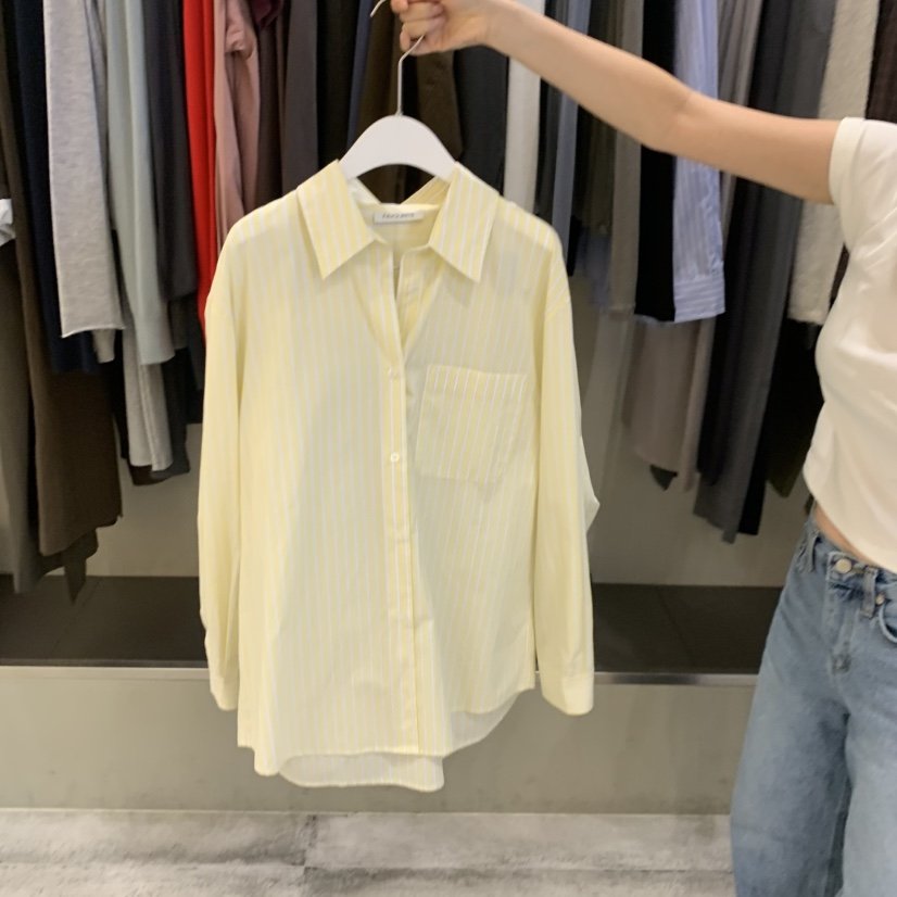 FAVE/FAVOURITE東大門實拍女裝新款時尚休閑人氣襯衫蕾絲衫FAVE/FAVOURITE襯衫/蕾絲衫