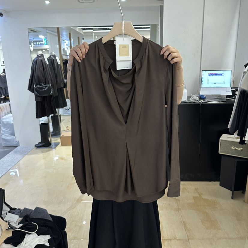KOIVUE韓國代購女裝新品熱賣推薦時尚真品人氣襯衫蕾絲衫KOIVUE襯衫/蕾絲衫