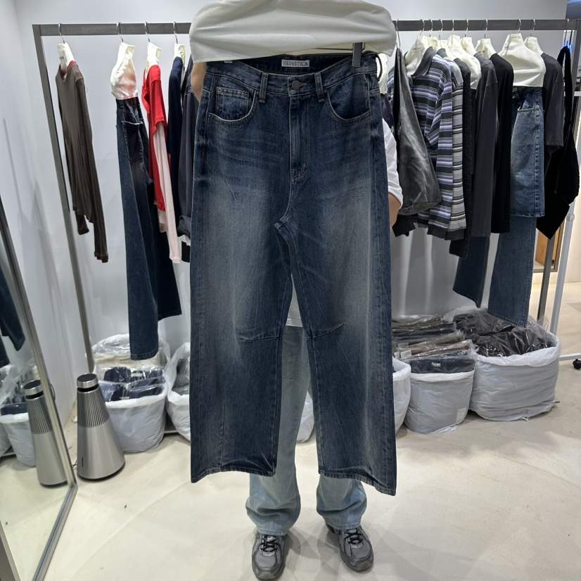 HELVETICA PLUS東大門代購女裝新款人氣熱賣推薦時尚牛仔褲HELVETICA牛仔褲