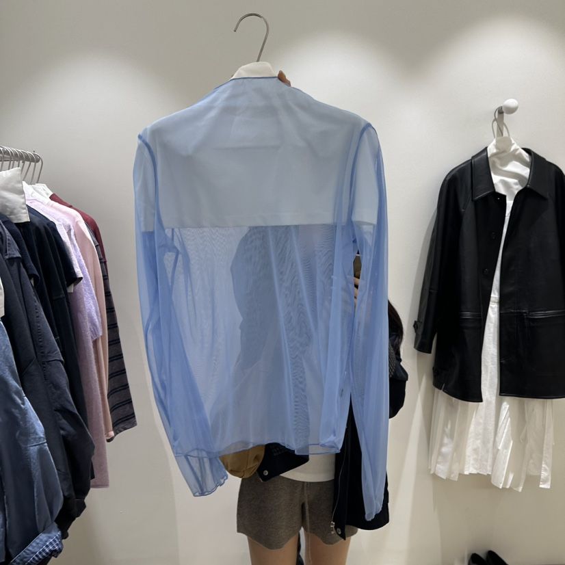 MYNAMEIS/AIME HOPE MAKE東大門代購女士新品熱賣襯衫蕾絲衫透明MYNAMEIS/AIME HOPE MAKE襯衫/蕾絲衫