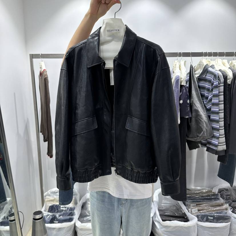 HELVETICA PLUS東大門代購女士新品人氣真品熱賣休閑皮衣HELVETICA皮衣