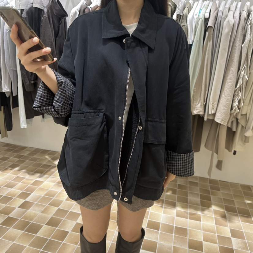 MYNAMEIS/AIME HOPE MAKE東大門直郵女士新品休閑夾克MYNAMEIS/AIME HOPE MAKE夾克