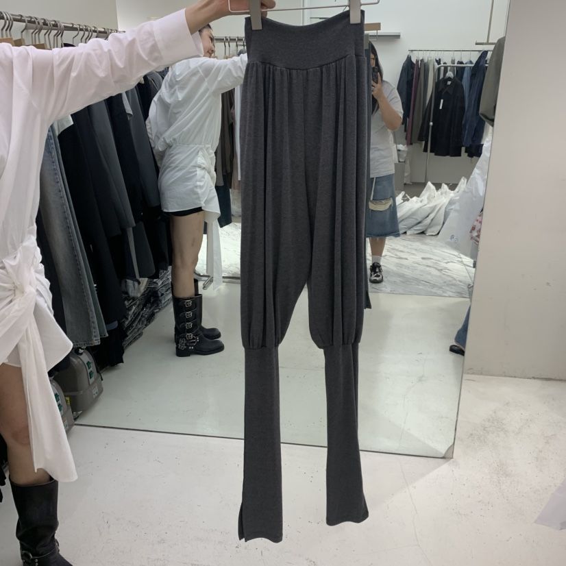FLAUNT東大門實拍女裝新款休閑時尚熱賣人氣真品休閑褲腿套FLAUNT休閑褲