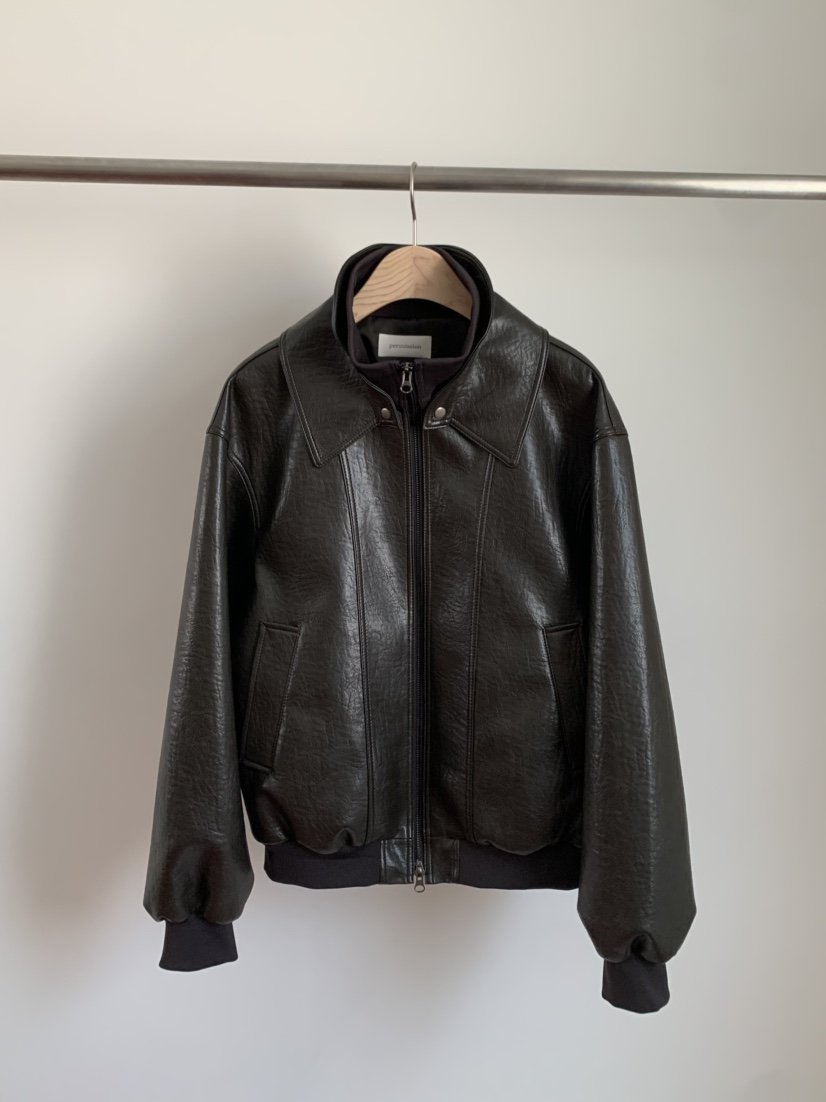 PERMISSION韓國直郵女裝新品推薦真品休閑熱賣時尚人氣皮衣PERMISSION皮衣