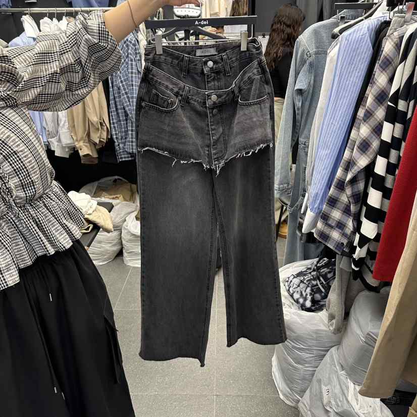 A-DEL東大門直郵女裝新品休閑熱賣時尚真品人氣推薦牛仔褲A-DEL牛仔褲