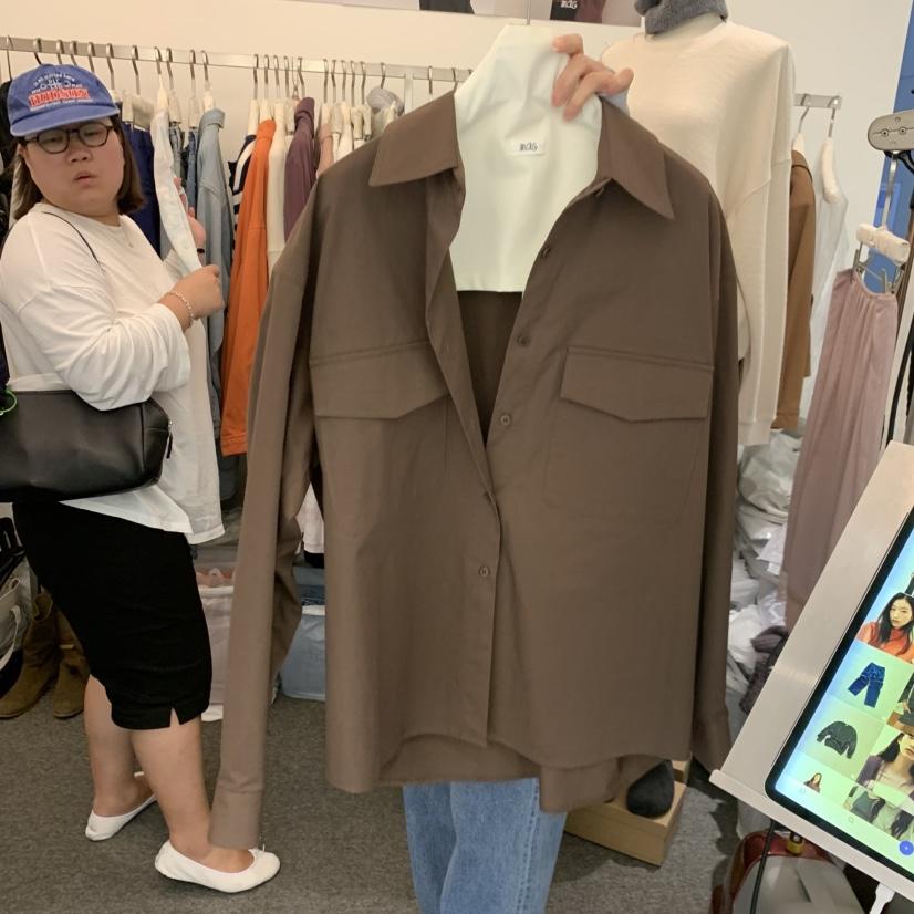 MAG東大門代購女士新款真品人氣熱賣推薦休閑時尚襯衫蕾絲衫SALONDEMAG襯衫/蕾絲衫