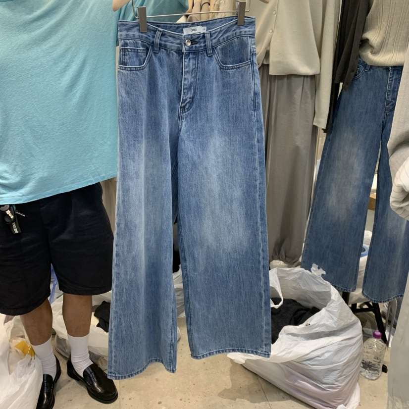 ORRD韓國代購女裝新款休閑熱賣推薦時尚真品人氣牛仔褲ORRD牛仔褲