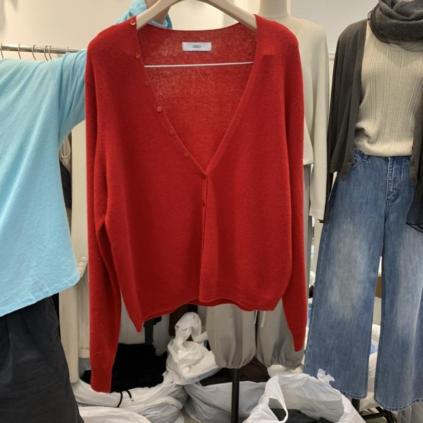 ORRD東大門實拍女士新款熱賣時尚休閑推薦真品開衫不含內搭ORRD開衫