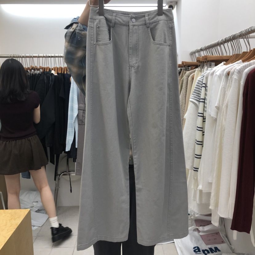 DRESS ROOM韓國代購女士新品真品時尚推薦人氣休閑褲棉質DRESS ROOM休閑褲