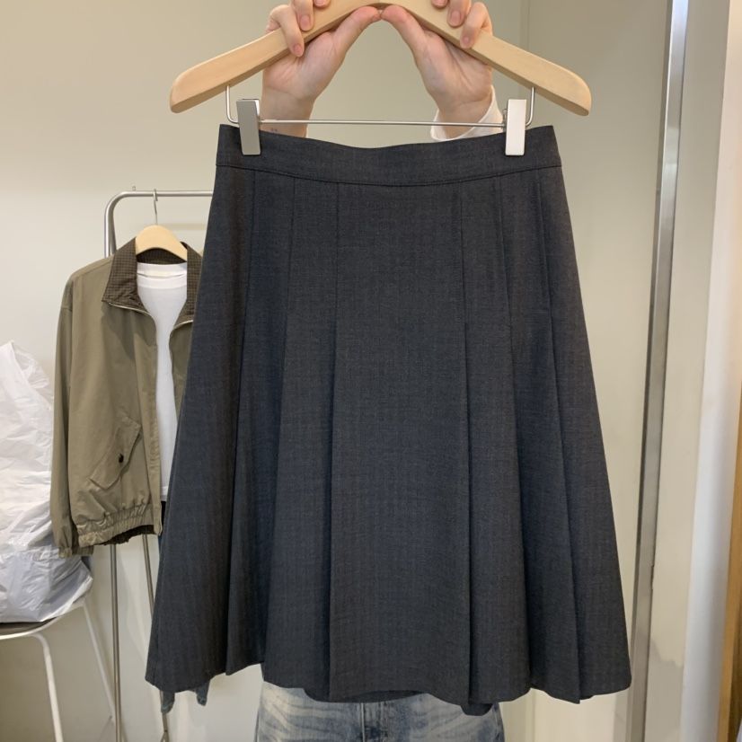 OUTRENE東大門實拍女士新品熱賣休閑人氣推薦半身裙中短裙OUTRENE半身裙/中短裙