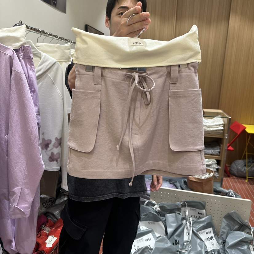 EEE韓國直郵女士新品人氣真品熱賣時尚推薦休閑短裙EEE短裙