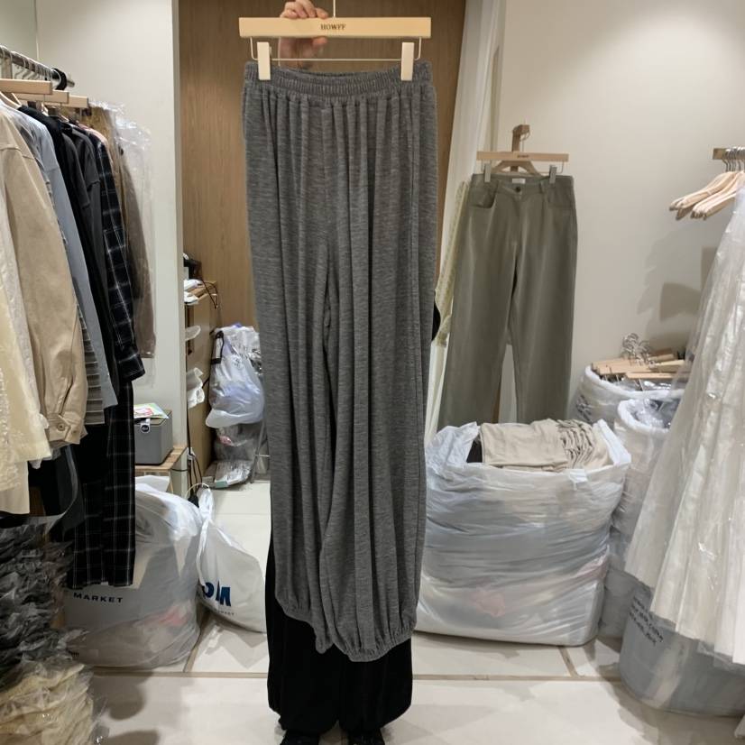 HOWFF韓國代購女士新品推薦熱賣休閑真品人氣時尚休閑褲拉絨HOWFF休閑褲