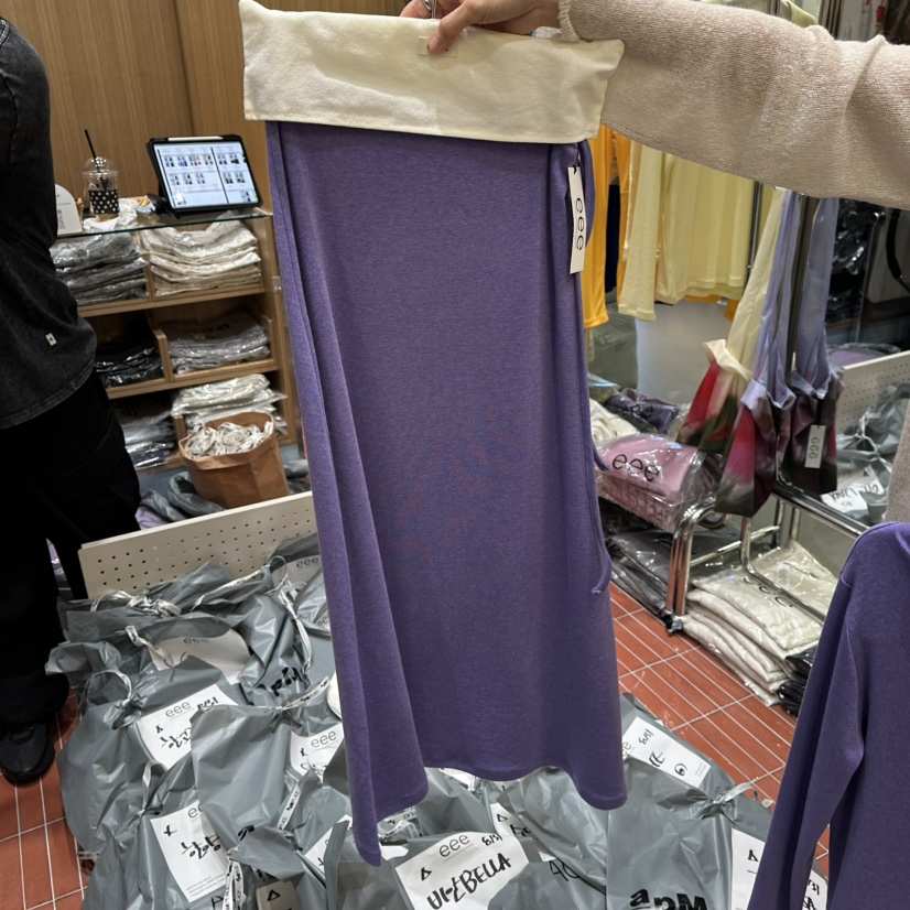 EEE韓國直郵女士新品真品時尚人氣熱賣休閑推薦長裙EEE長裙