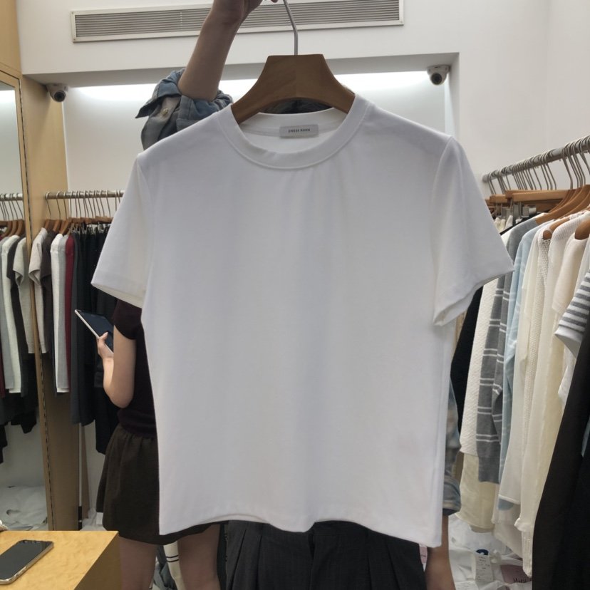 DRESS ROOM韓國代購女士新款熱賣休閑人氣真品時尚推薦T恤DRESS ROOMT恤