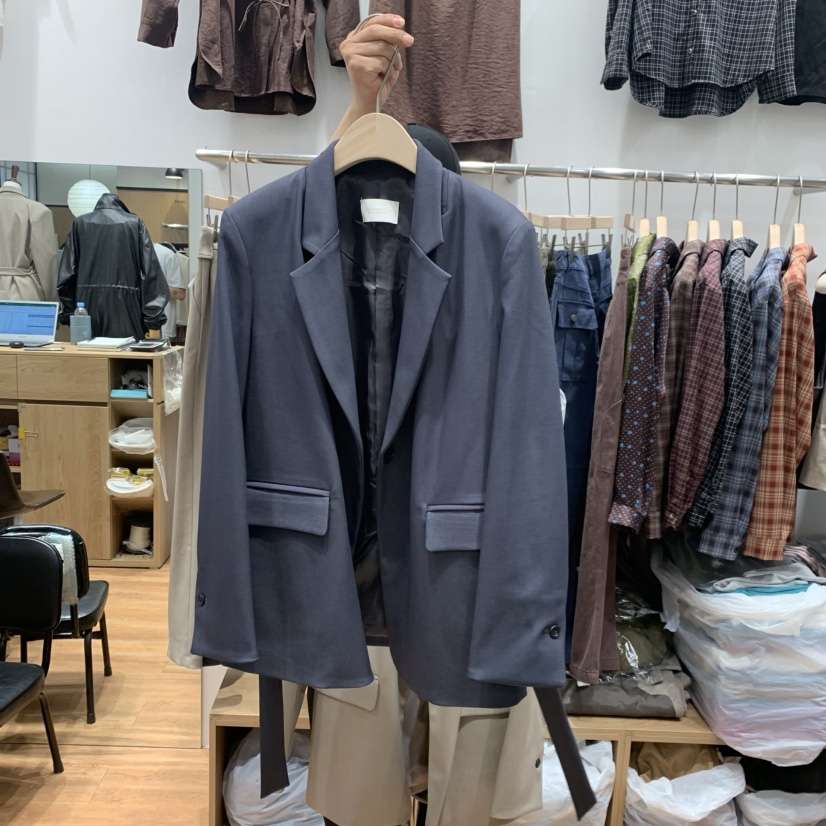 MADEMOISELL東大門直郵女士新款推薦休閑人氣西裝西服系帶MADEMOISELL西裝/西服