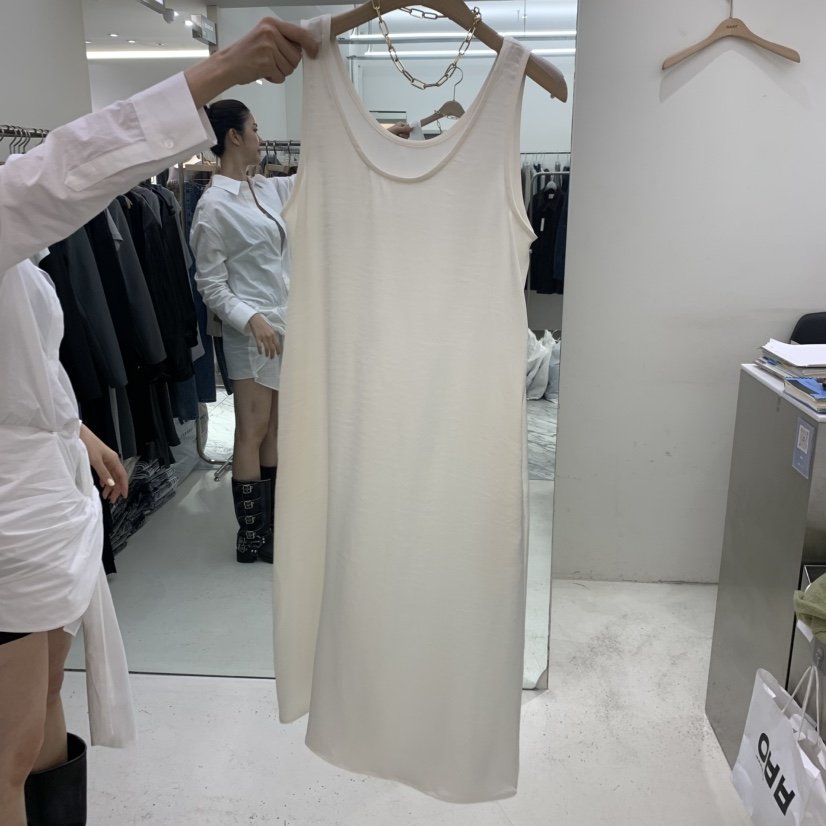FLAUNT韓國代購女士新款休閑時尚熱賣真品推薦人氣連衣裙緞FLAUNT連衣裙