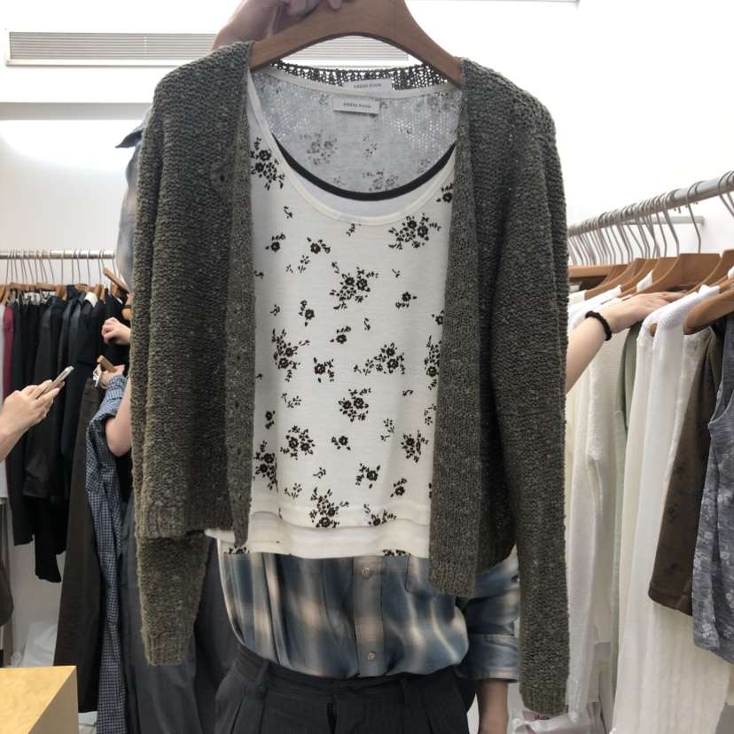 DRESS ROOM韓國代購女士新款人氣時尚推薦熱賣休閑開衫開衫DRESS ROOM開衫
