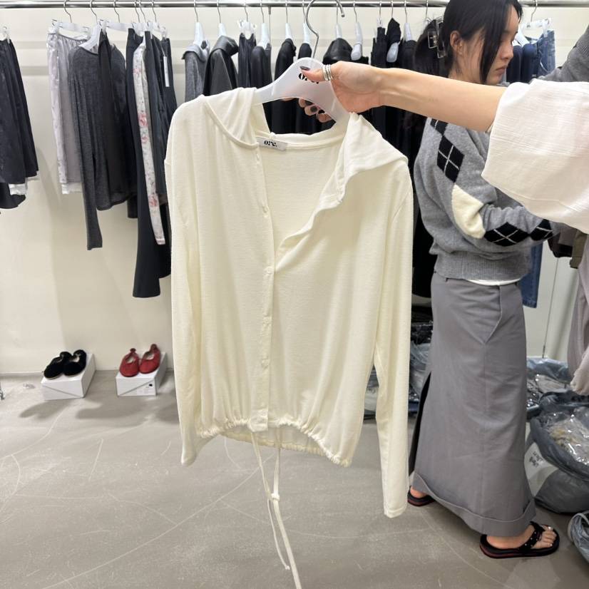 ORE-P東大門實拍女士新款人氣真品推薦熱賣時尚休閑開衫ORE開衫
