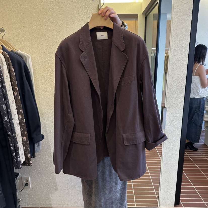 CHOI-L東大門實拍女士新品時尚休閑熱賣推薦真品夾克棉質CHOI夾克
