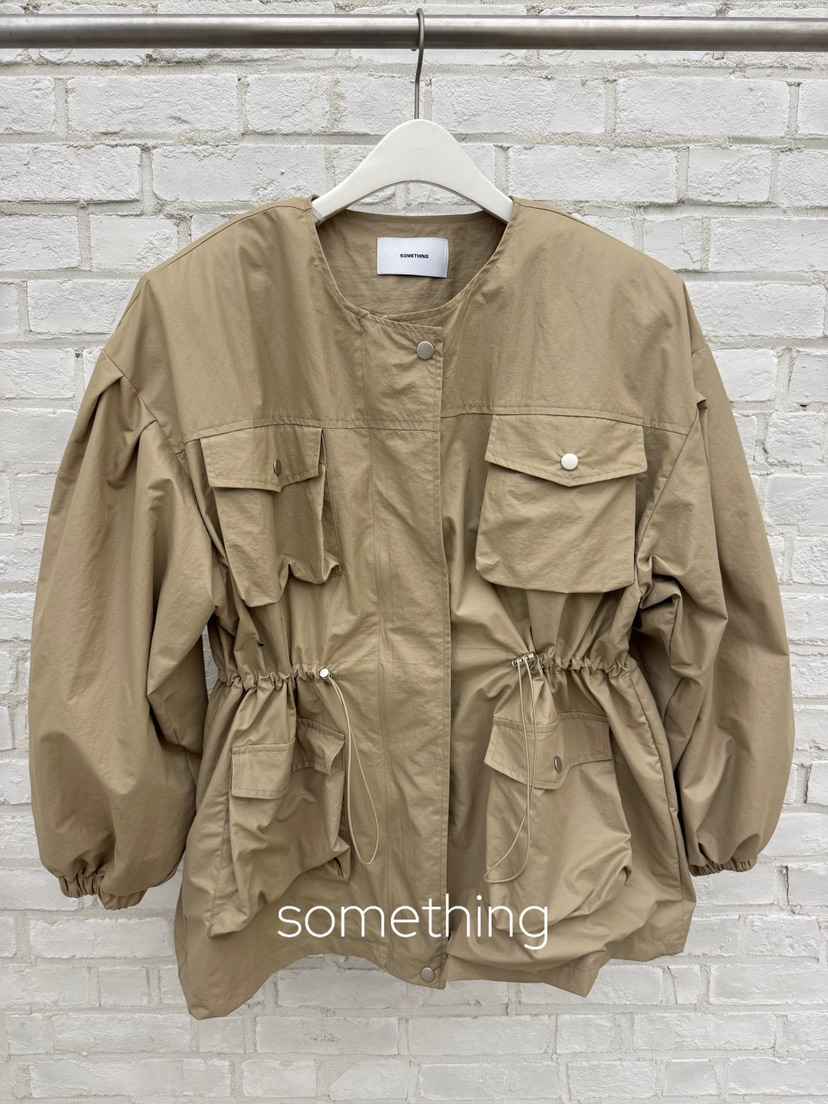 SOMETHING-L/FANCY東大門實拍女士新品推薦真品休閑夾克SOMETHING-L/FANCY夾克
