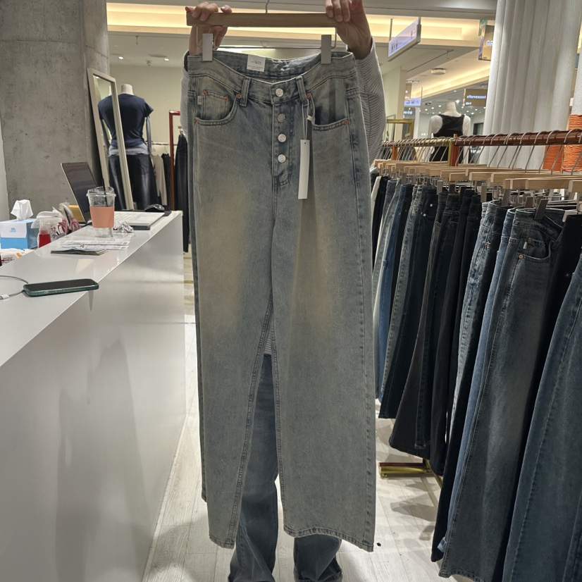 GRAYMELLOW東大門代購女裝新品熱賣推薦時尚休閑人氣牛仔褲GRAYMELLOW牛仔褲