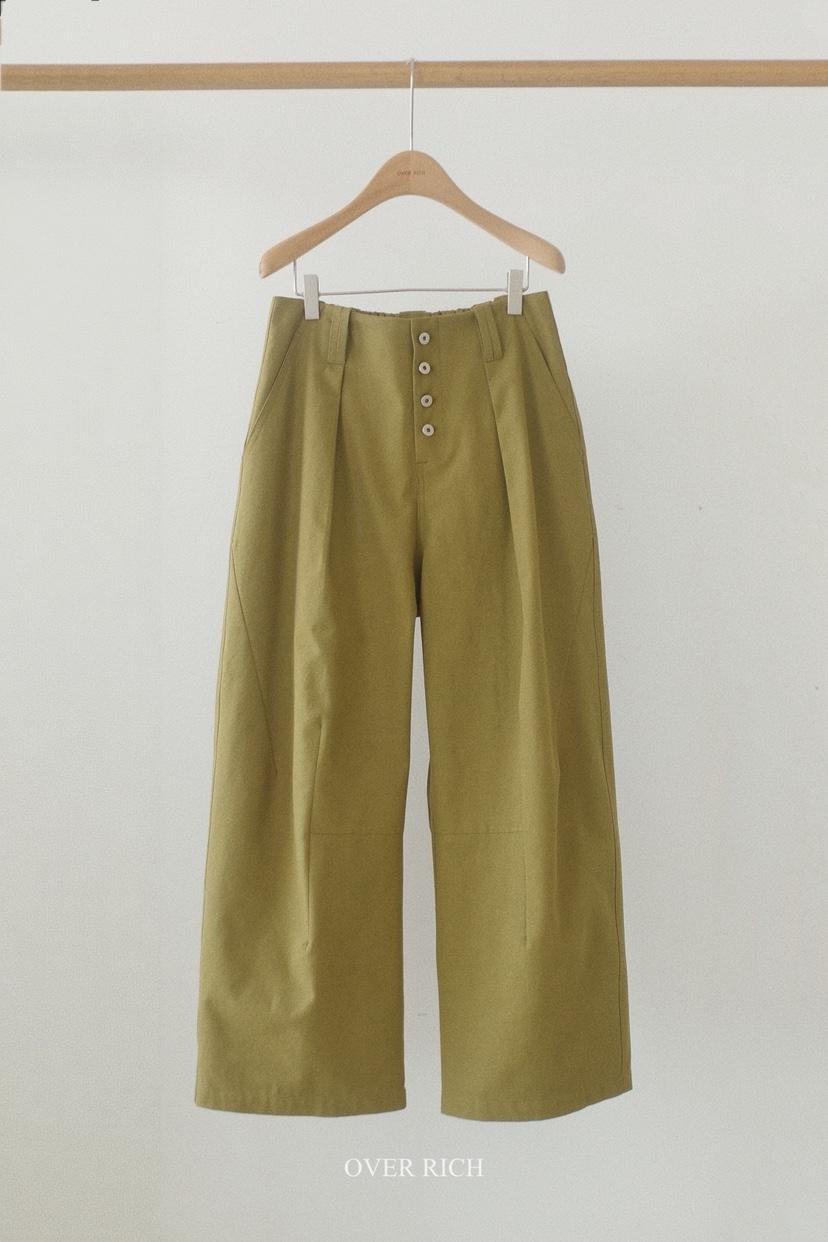 OVER RICH韓國代購女裝新品人氣推薦真品休閑熱賣休閑褲OVER RICH休閑褲