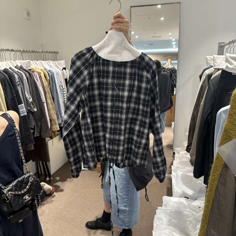 OVERTAKE韓國代購女裝新品推薦人氣真品時尚襯衫蕾絲衫兔子OVERTAKE襯衫/蕾絲衫