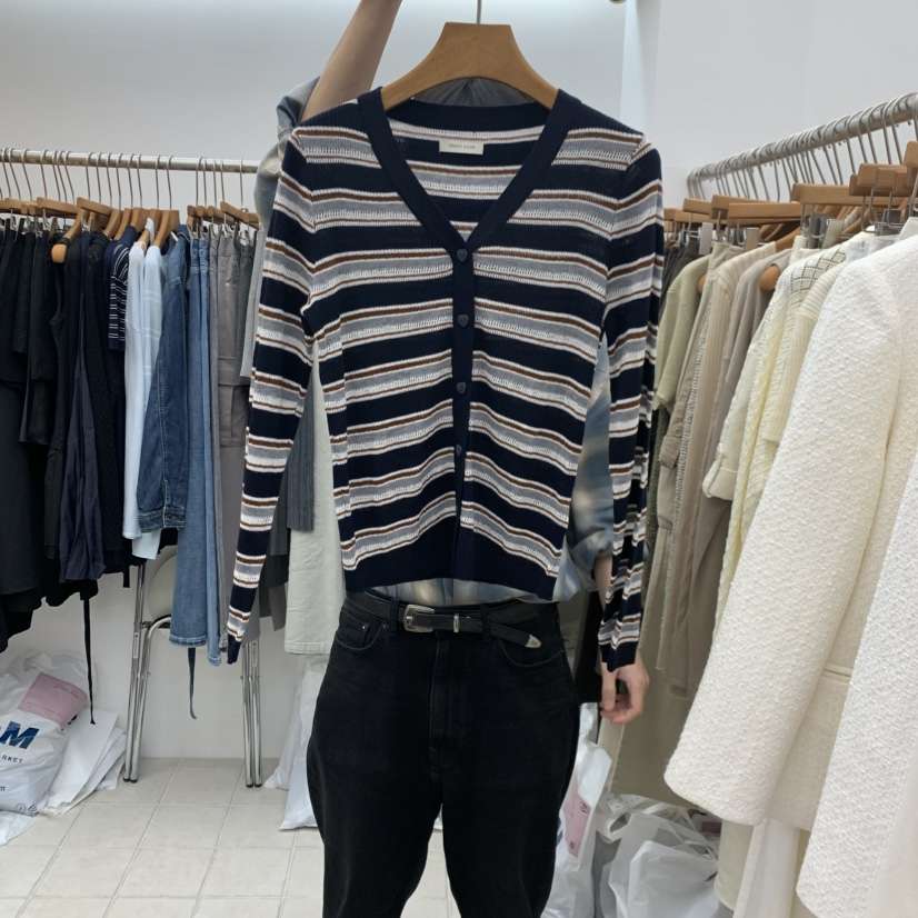 DRESS ROOM東大門代購女裝新款時尚休閑推薦真品熱賣開衫DRESS ROOM開衫