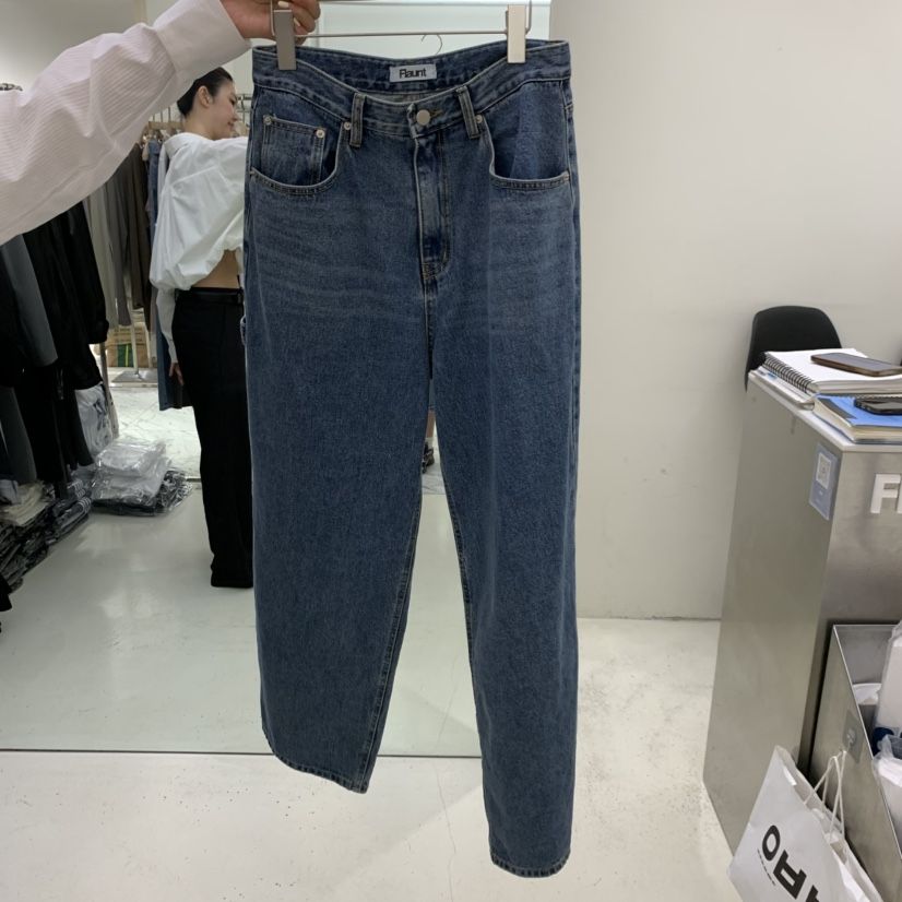 FLAUNT東大門實拍女士新品真品推薦人氣休閑熱賣時尚牛仔褲FLAUNT牛仔褲