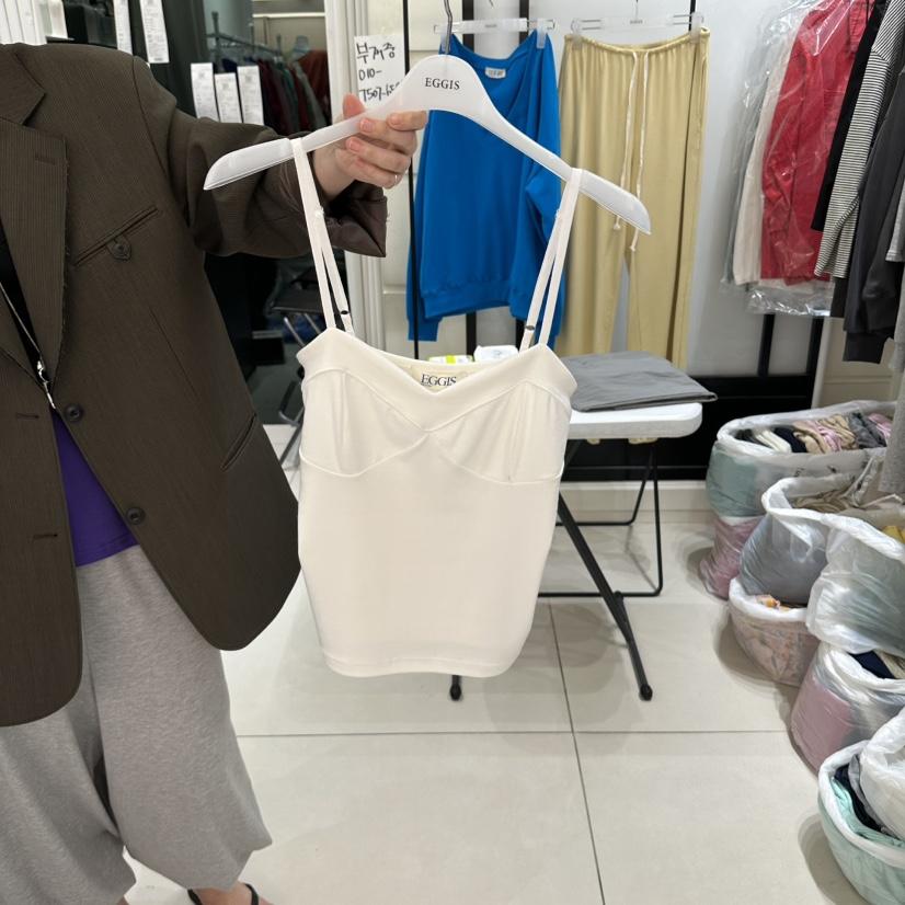 EGG IS韓國代購女裝新款熱賣人氣推薦真品時尚休閑吊帶背心EGG IS吊帶/背心