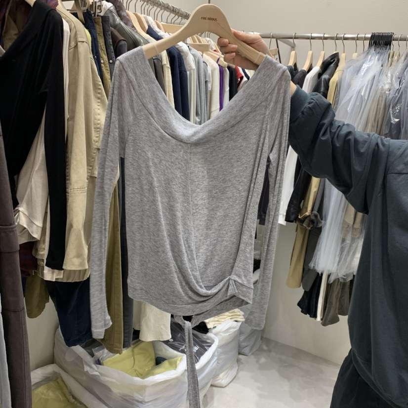 FRE東大門實拍女裝新款真品人氣熱賣時尚推薦休閑長袖T恤FRE SEOUL長袖T恤