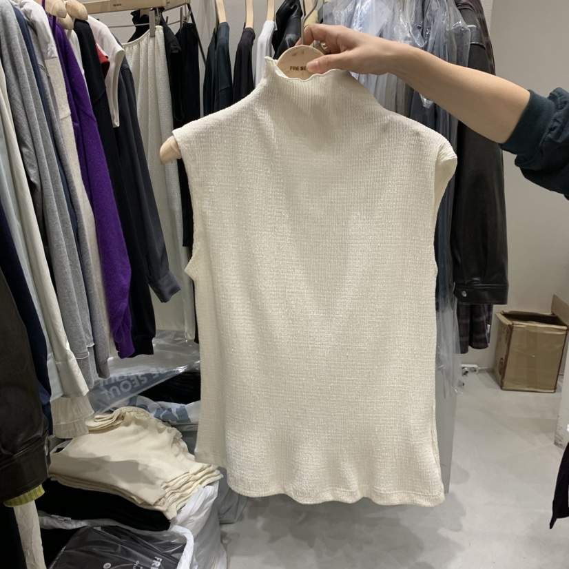 FRE東大門直郵女士新品真品推薦人氣休閑時尚吊帶背心褶裥FRE SEOUL吊帶/背心