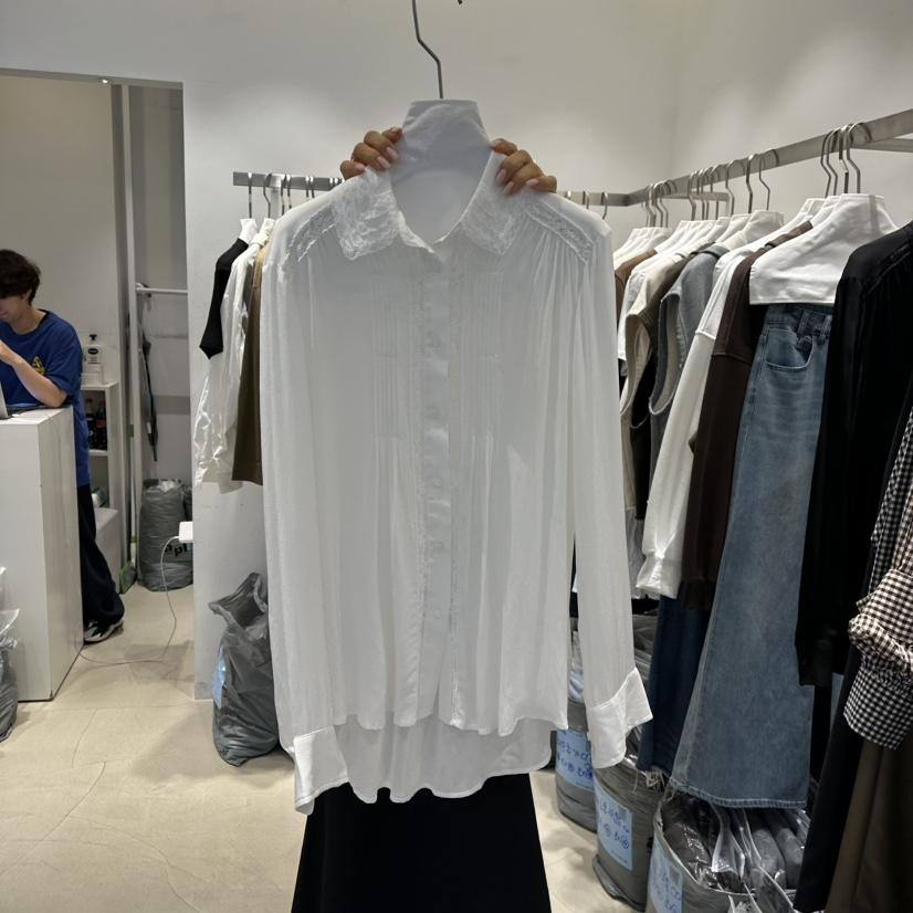 RICH SISTER東大門代購女士新品熱賣真品休閑襯衫蕾絲衫RICH SISTER襯衫/蕾絲衫