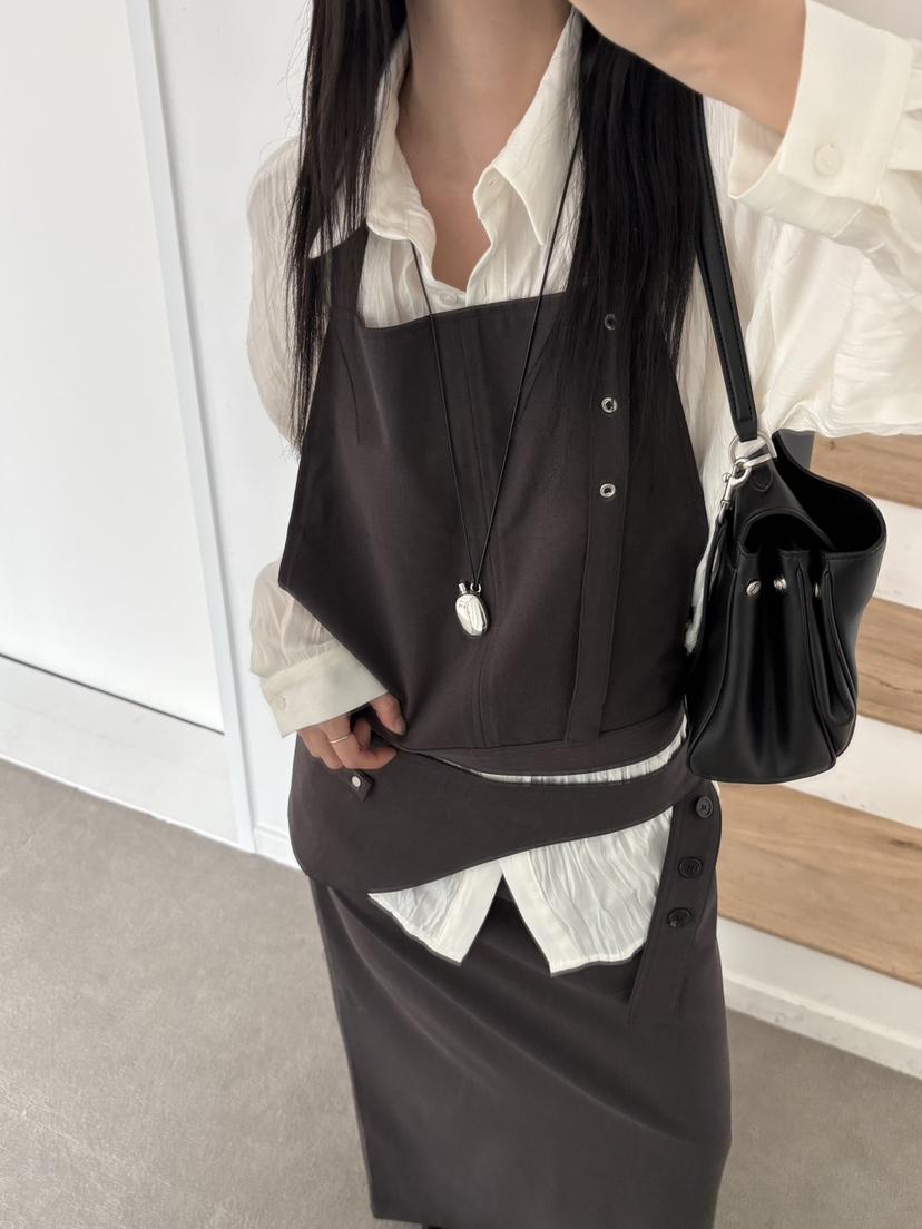 Verbena東大門代購女士新品時尚推薦人氣休閑吊帶背心鏤空Verbena吊帶/背心