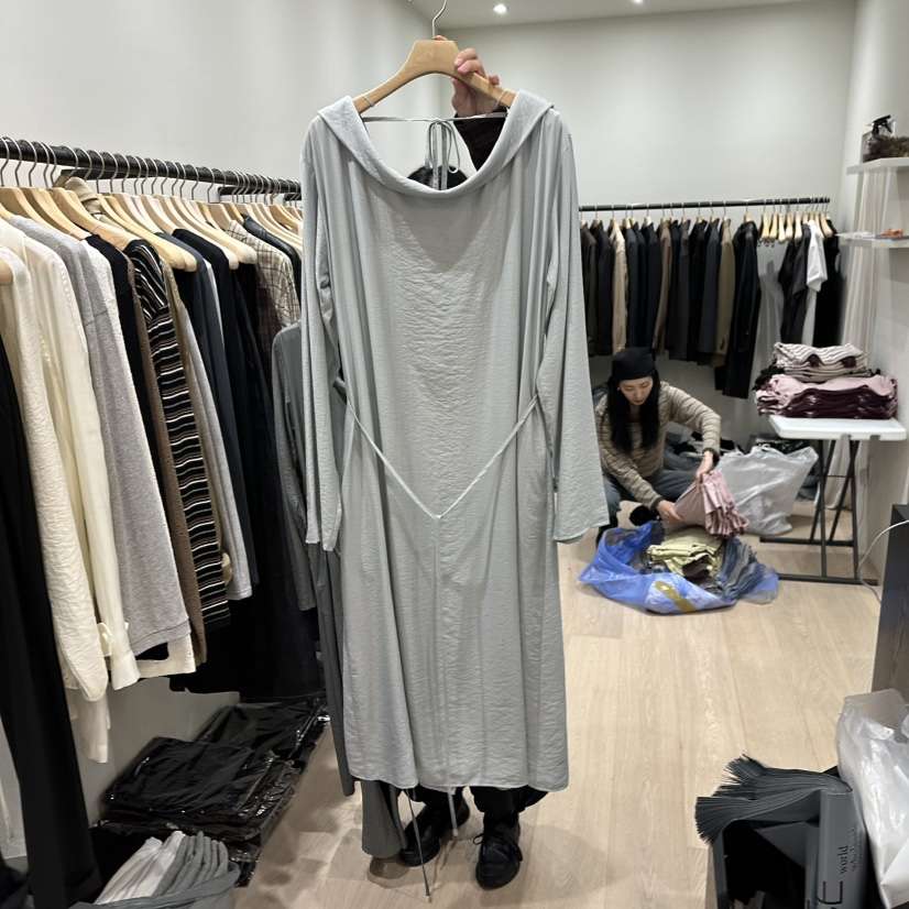 NOTTINGHAM/AVECNOUS/MODEST東大門實拍女裝新品休閑連衣裙不含項鏈含繩NOTTINGHAM/AVECNOUS/MODEST連衣裙
