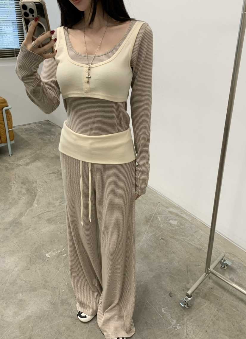 MARKE-P韓國代購女裝新品休閑時尚推薦職業人氣熱賣休閑褲MARKE-P休閑褲