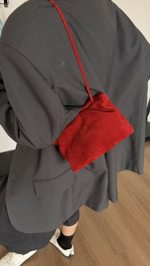 TROUVAILLE東大門實拍女裝新品人氣真品單肩斜跨包牛皮羊皮TROUVAILLE單肩/斜跨包