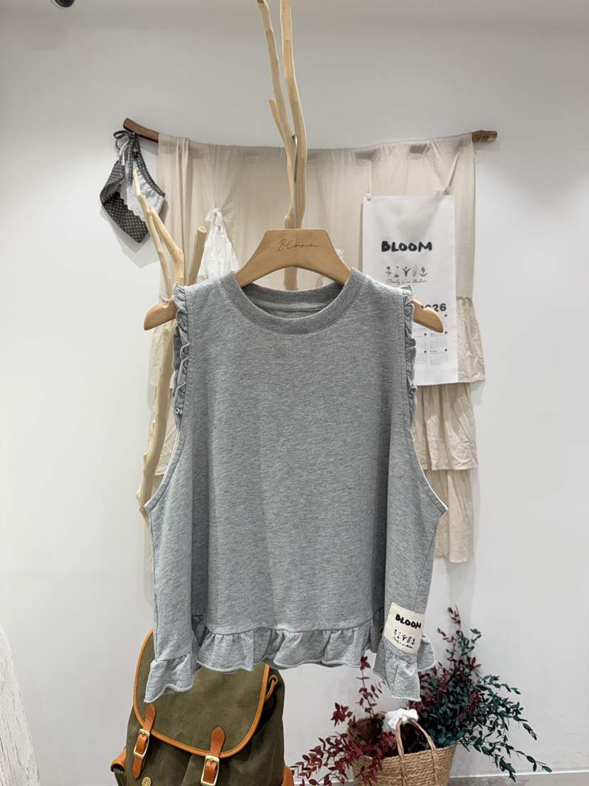 BLOOM韓國代購女士新款熱賣時尚推薦人氣休閑真品吊帶背心BLOOM-S吊帶/背心