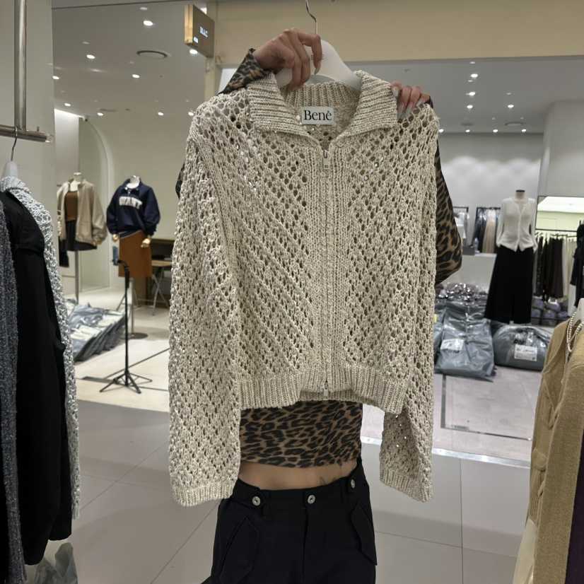BENE韓國直郵女士新款休閑推薦真品熱賣人氣時尚開衫拉鏈SHOP BENE_Bene開衫